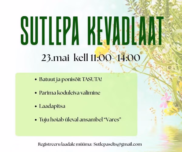 Sutlepa kevadlaat