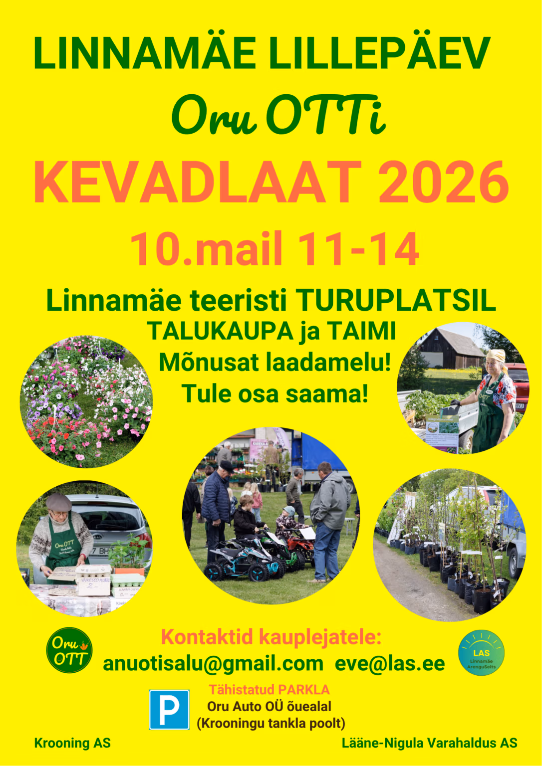 Linnamäe Lillepäev ja Oru OTTi Kevadlaat